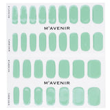 Mavenir - Nail Sticker (Blue) - # Jade Syrup Nail  - 32pcs