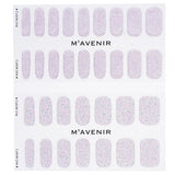 Purple nail stickers from Mavenir, featuring 32 vibrant pieces for easy, salon-quality nail art at home.