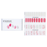 Mavenir Rose Quartz Marble Nail Stickers in pink, 32 premium pieces for effortless, salon-quality manicures at home.