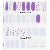 Mavenir Iris Dot Nail Stickers: 32 vibrant gel decals for quick, salon-quality manicures suitable for all nail types.