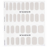 Premium Pale Beige nail stickers by Mavenir, featuring 32 easy-to-use designs for a salon-quality finish at home.