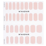 Mavenir Classic Syrup Pink Nail Stickers, 32pcs, featuring vibrant gel design for all nail sizes, safe and animal-friendly.