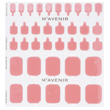 Mavenir Autumn Pink Rose Pedi nail stickers in pink, 36 stylish pieces designed for easy, radiant at-home manicures.