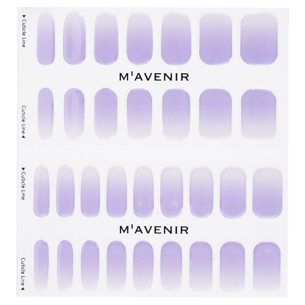 Mavenir Purple Dream Nail Stickers: 32 salon-quality, adhesive nail art stickers with radiant purple designs for quick, stylish manicures.