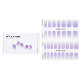 Purple Dream Nail Stickers by Mavenir, featuring 32 salon-quality designs for easy, stunning at-home nail art.