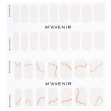 Pink nail sticker set by Mavenir includes 32 salon-quality designs for stylish, easy application, safe and animal-friendly.