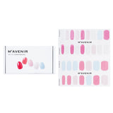 Mavenir assorted flower nail stickers, 32 salon-quality decals for vibrant nail art in various trendy designs.