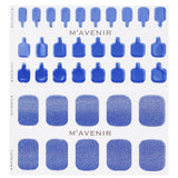 Purple nail stickers from Mavenir - 36 salon-quality pieces for vibrant nail art, safe, and easy for all skill levels.