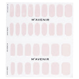 Pink Salmon Rose Nail Stickers by Mavenir, 32 pieces for easy, salon-quality nail art at home.