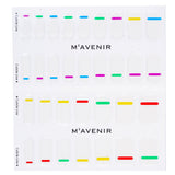 Colorful Mavenir Xylophone Nail Stickers pack with 32 patterned designs for easy, salon-quality nail art at home.