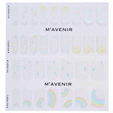 Mavenir White Nail Stickers - 32pcs with salon-quality gel, perfect fit, radiant luster, safe, and animal-friendly.