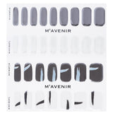 Assorted color nail stickers from Mavenir, featuring 32 premium designs for salon-quality nail art at home.