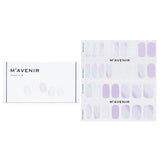 High-quality Mavenir Nail Stickers in assorted colors, featuring 32 pieces for salon-quality nail art at home.