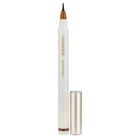 Dasique #02 Daily Brown Liquid Eyeliner pen for precise, bold lines with a quick-dry, smudge-proof formula.