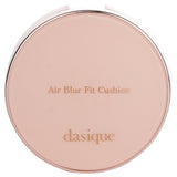 Dasique Air Blur Fit Cushion SPF 50 #17N Pale, a lightweight foundation for flawless, hydrated skin with UV protection.