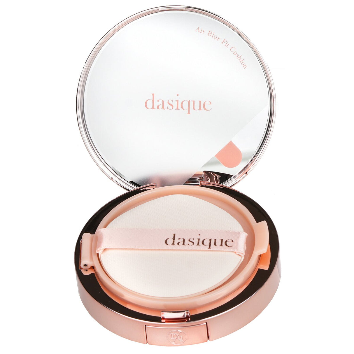 Dasique Air Blur Fit Cushion SPF 50 in #17N Pale, an ultra-lightweight foundation for even, luminous skin and UV protection.