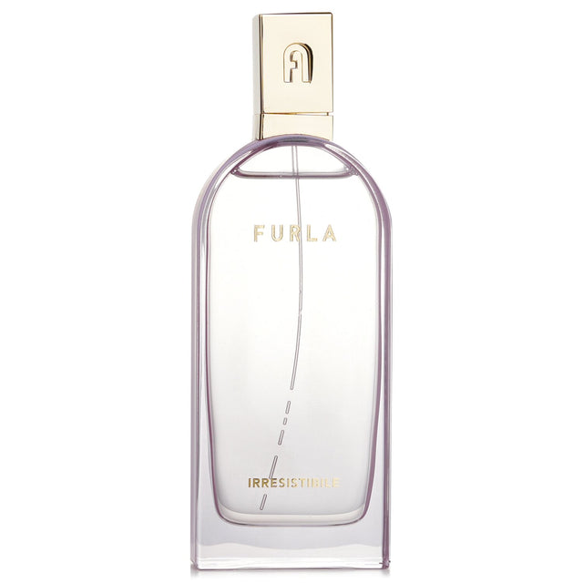 Furla Irresistible Eau De Parfum 100ml, a floral green fragrance with notes of orange blossom, tuberose, and amber for sophisticated women.