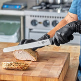 Victorinox Fibrox Wavy Edge Slicing Knife 30cm Black