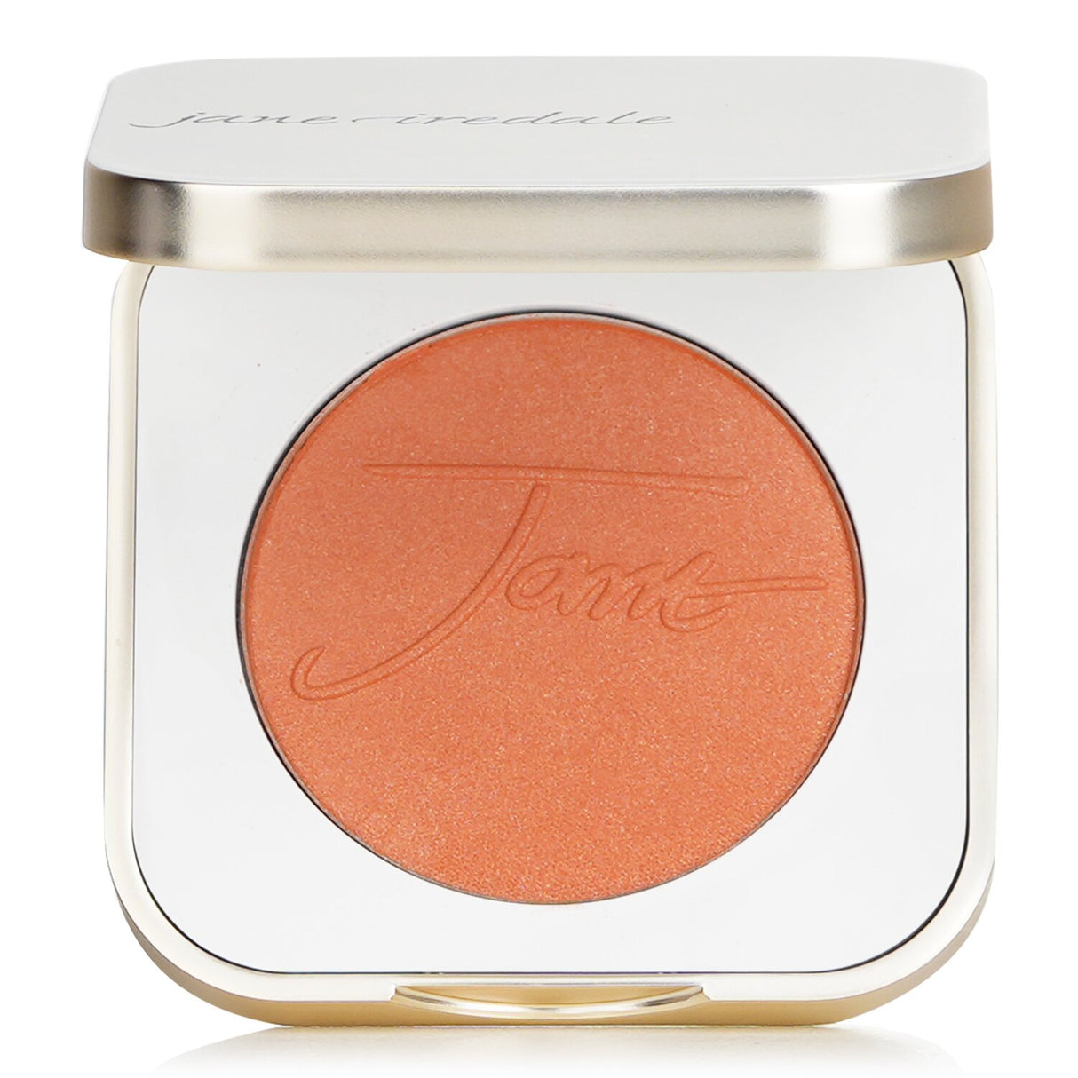 Jane Iredale PurePressed Blush in Cherry Blossom, a mineral blush for a natural, soft flush suitable for all skin tones.