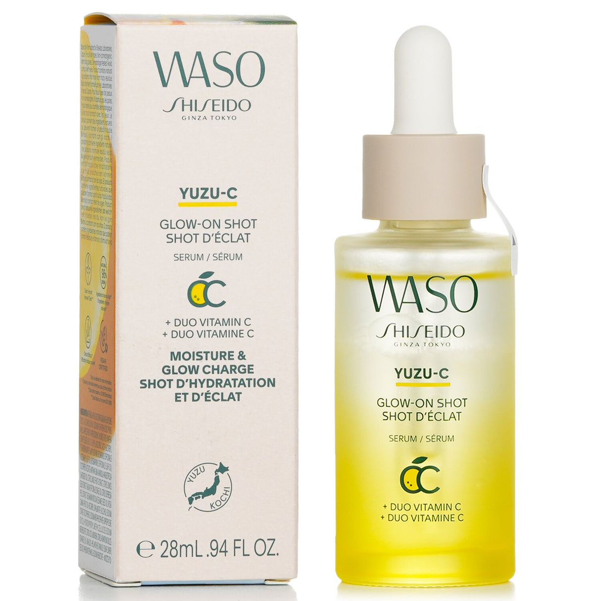 Shiseido - Waso Yuzu-C Glow-On Shot Serum  - 28ml/0.94oz