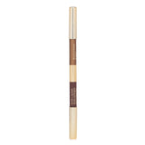 Creamy 2-in-1 kajal eyeliner duo in Dark Chocolate and Rich Bronze for defining and illuminating eyes effortlessly.