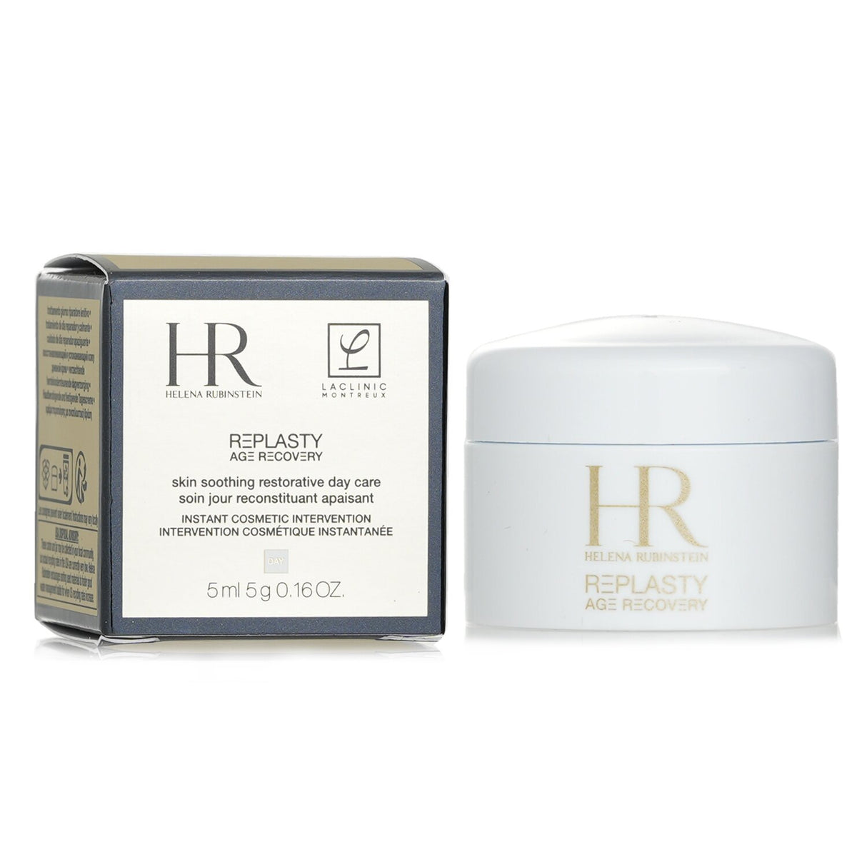 Helena Rubinstein Re-plasty Day Care: soothing anti-aging cream with silky texture for all skin types, enriched with Niacinamide and Pro-xylane.