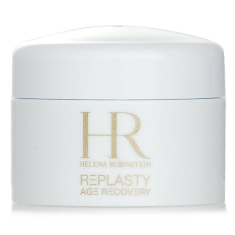 Helena Rubinstein Re-plasty Age Recovery Day Care cream in a 5ml mini jar, featuring anti-aging formula for soothing hydration.