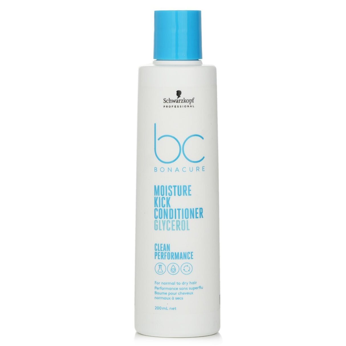 Moisture Kick Conditioner Glycerol for normal to dry hair, hydrates, detangles, and enhances shine without weighing down.