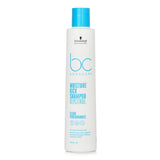 Hydrating Schwarzkopf BC Moisture Kick Shampoo for normal to dry hair, enriched with Hyaluronic Acid for soft, vibrant locks.