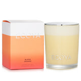 Ecoya Mini Madison Candle in Blood Orange, 80g, featuring vibrant aromas of citrus and spice in a stylish glass jar.