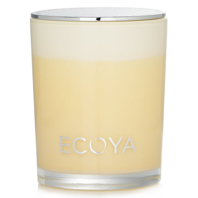 Mini Madison Candle in Blood Orange, 80g; vibrant fragrance blend of citrus and warm spices in a stylish glass jar.