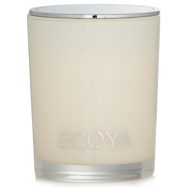 Mini Madison Candle in Maple, 80g, featuring floriental scents of passion flower, maple, and vanilla in an elegant glass jar.