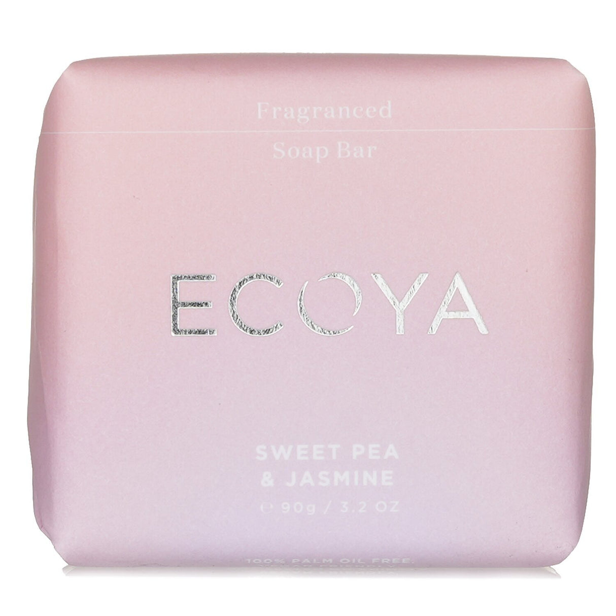 Luxurious Ecoya Soap in Sweet Pea & Jasmine, enriched with shea butter and almond oil, offering a refreshing floral scent.
