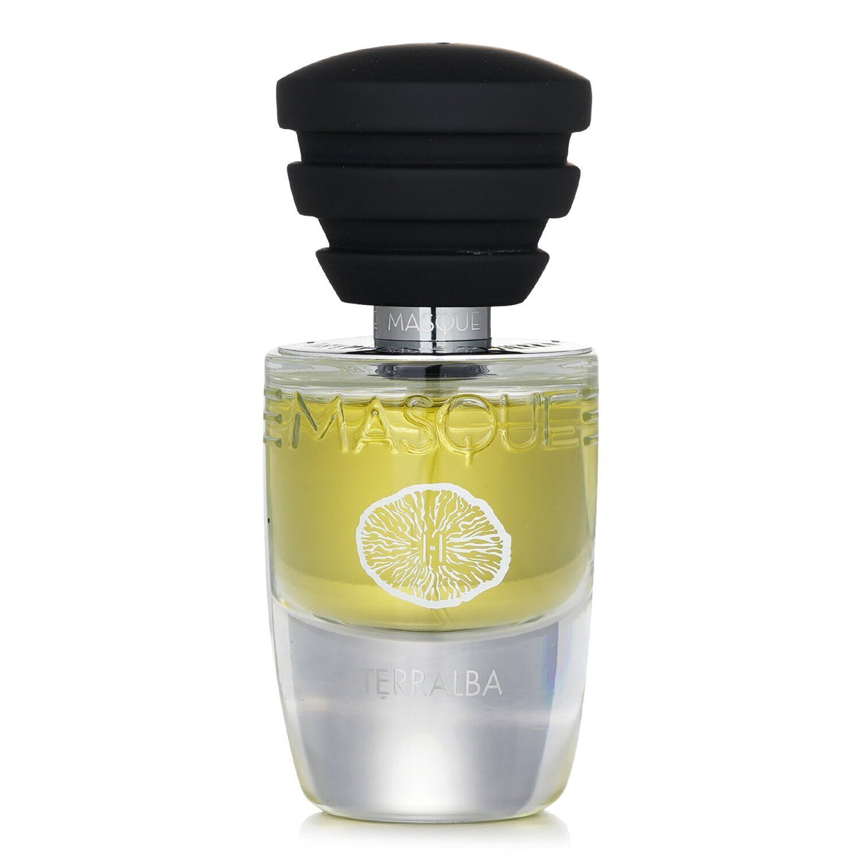 Masque Milano Terralba Eau De Parfum Spray in 35ml, a unisex woody fragrance inspired by Sardinian landscapes and Mediterranean sunsets.