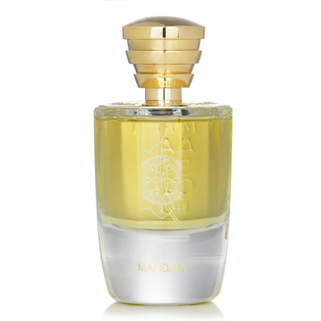 Masque Milano Mandala Eau De Parfum Spray, 100ml, unisex fragrance with amber woody notes, evoking a meditative, mystical experience.