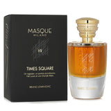 Masque Milano Times Square Eau De Parfum is a floral and gourmand unisex fragrance, capturing 1980s nightlife allure in a 100ml bottle.