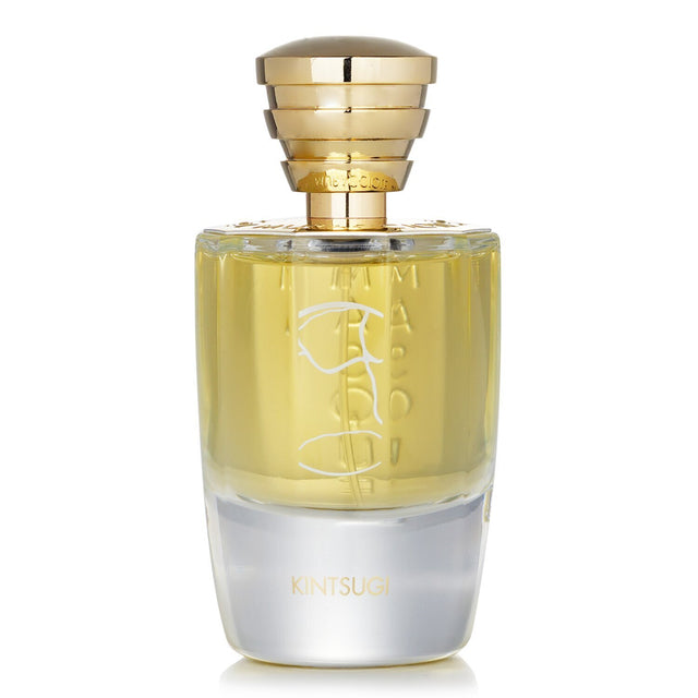 Masque Milano Kintsugi Eau De Parfum Spray, a chypre fragrance with notes of bergamot, rose, and vanilla, for all occasions.