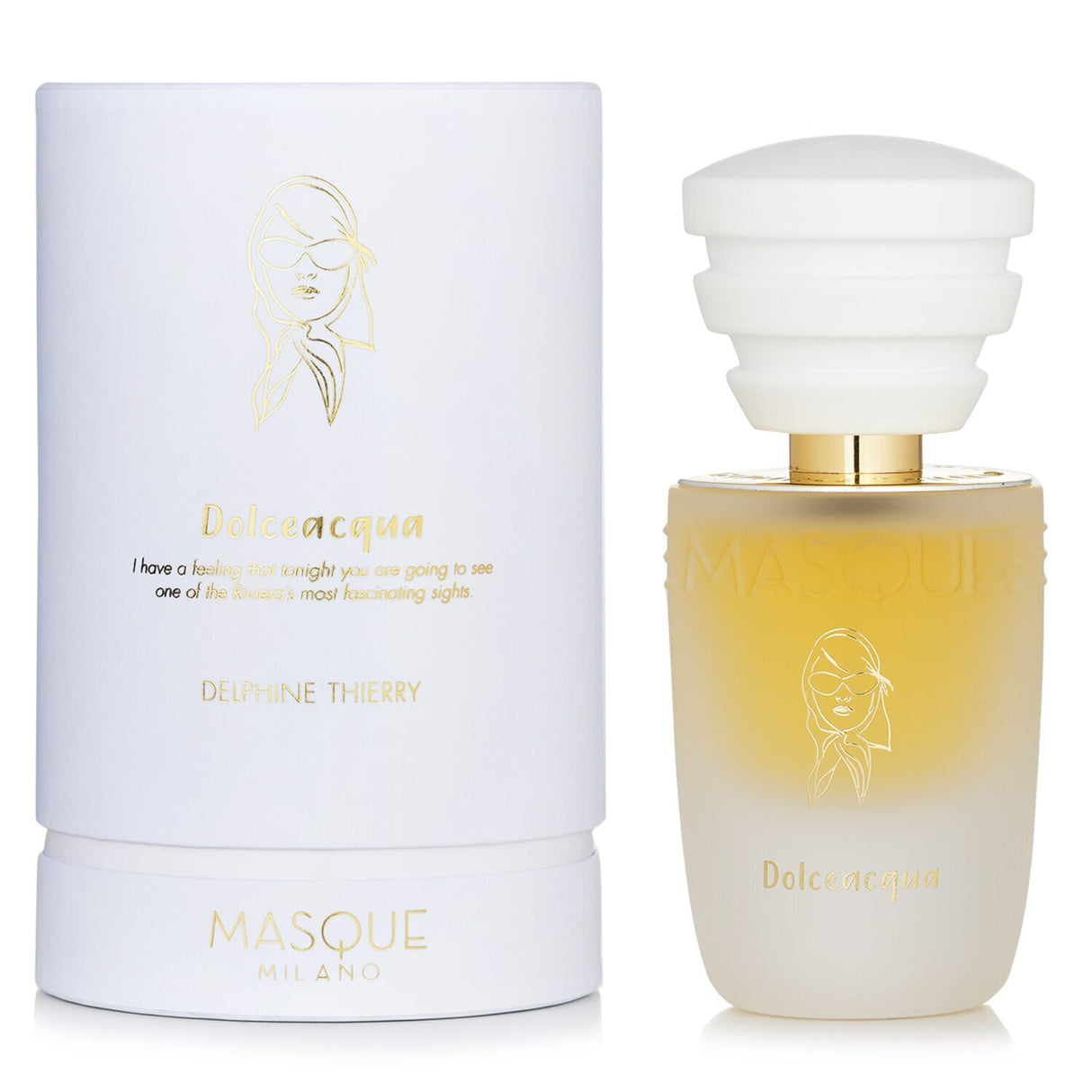 Masque Milano Dolceacqua Eau De Parfum Spray: a floral bouquet fragrance with notes of coastal breeze, perfect for any occasion.