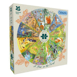 Gibsons - National Trust: A Year in the Forest (500 Circ) - Jigsaw Puzzle