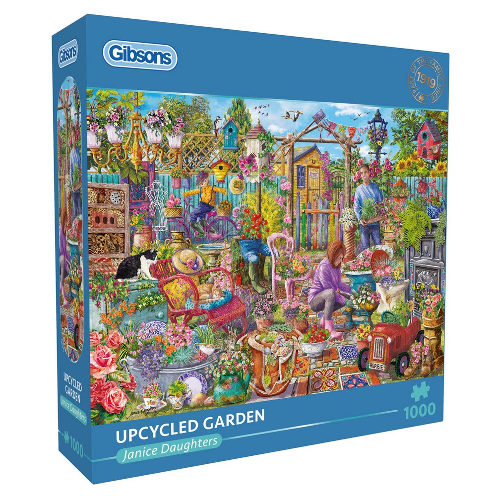 Gibsons - Upcycled garden (1000) - Jigsaw Puzzle