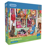 Gibsons - Puss in Boots (1000) - Jigsaw Puzzle