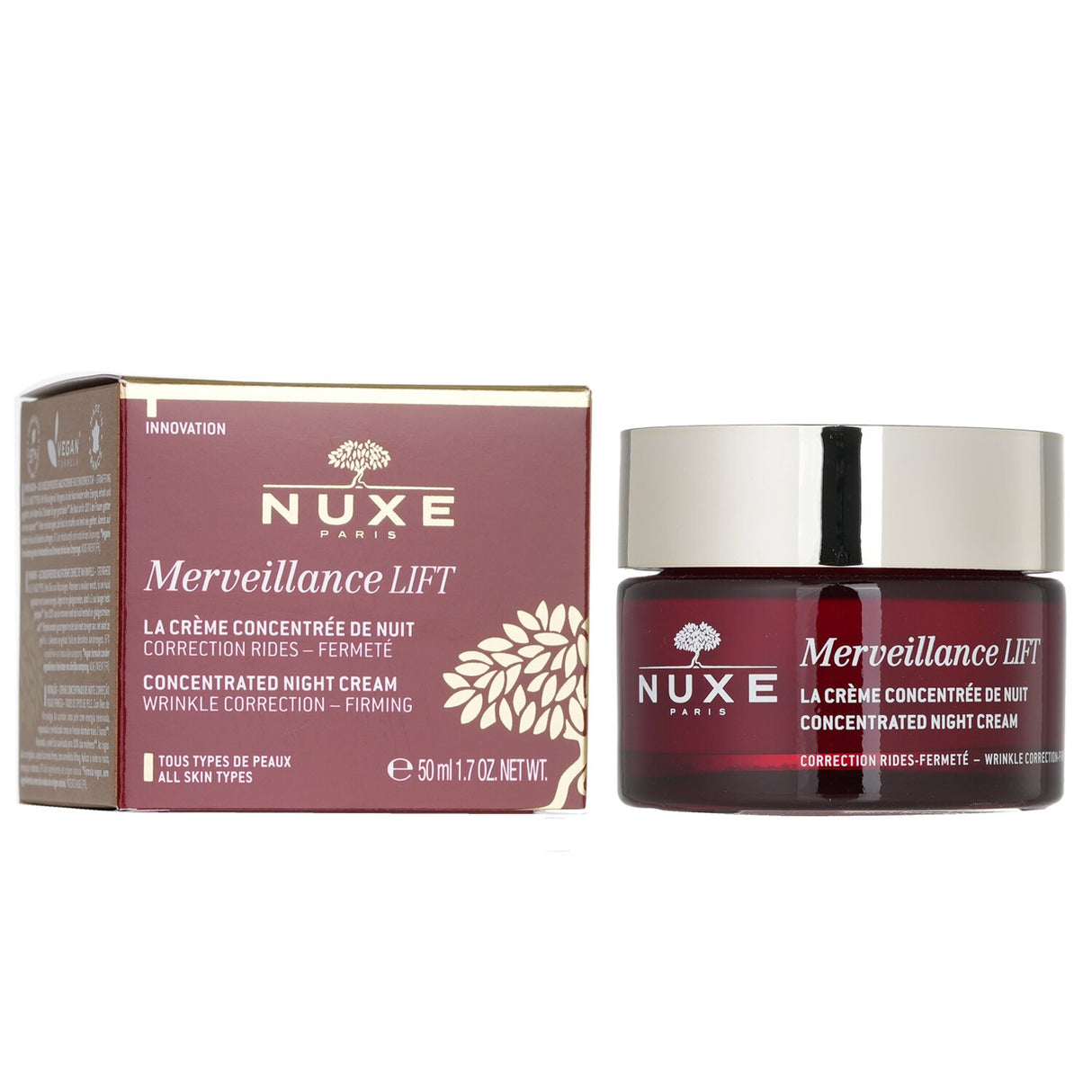 Nuxe - Merveillance Lift Concentrated Wrinkle Correction Firming Night Cream  -