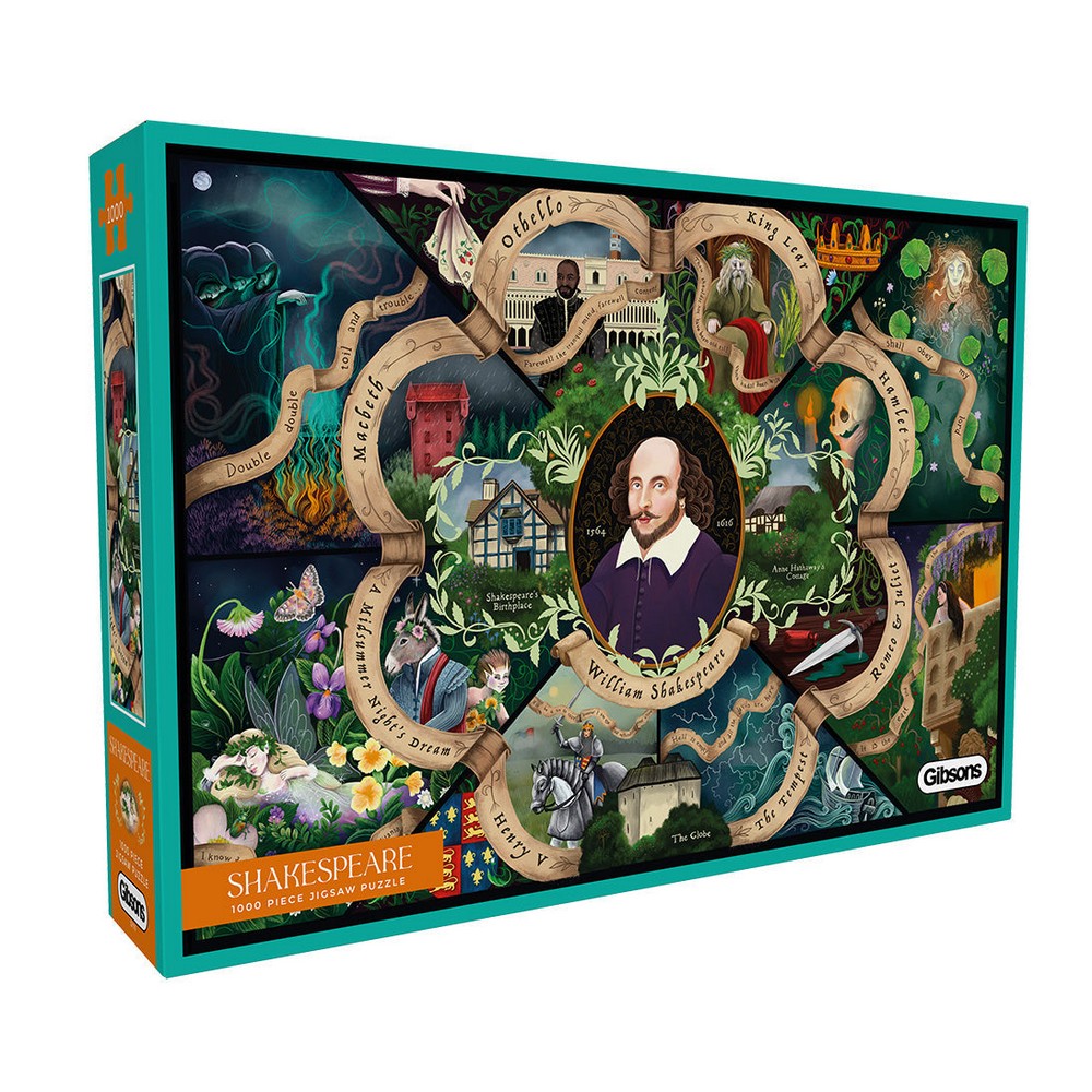 Gibsons - Shakespeare (1000) - Jigsaw Puzzle