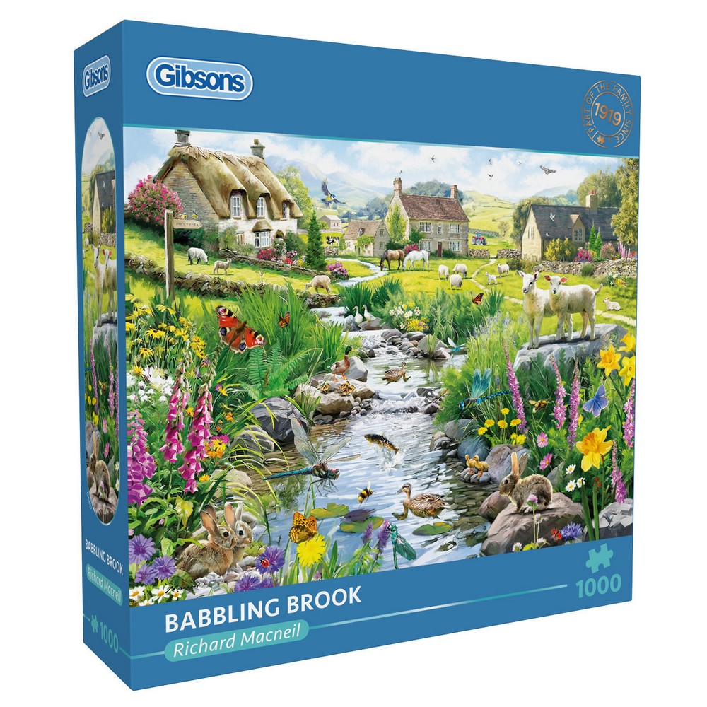 Gibsons - Babbling Brook (1000) - Jigsaw Puzzle