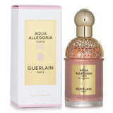 Guerlain Aqua Allegoria Rosa Rossa perfume in a refillable bottle, blending floral and fruity notes for modern women.