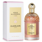 Guerlain Aqua Allegoria Rosa Rossa Eau De Parfum in a refillable bottle features floral and fruity notes for a luxurious scent experience.