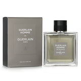 Guerlain - Homme Eau De Parfum 100ml features mint, rhubarb, and warm woody notes, ideal for any occasion.