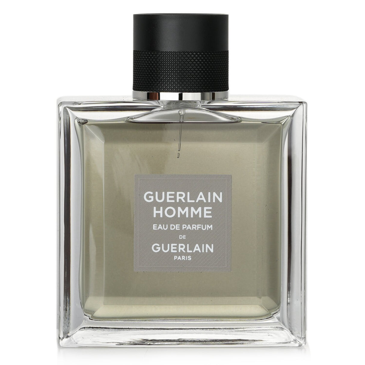 Guerlain - Homme Eau De Parfum Spray in 100ml, featuring mint, rhubarb, geranium, patchouli, and cedar notes for a modern scent.