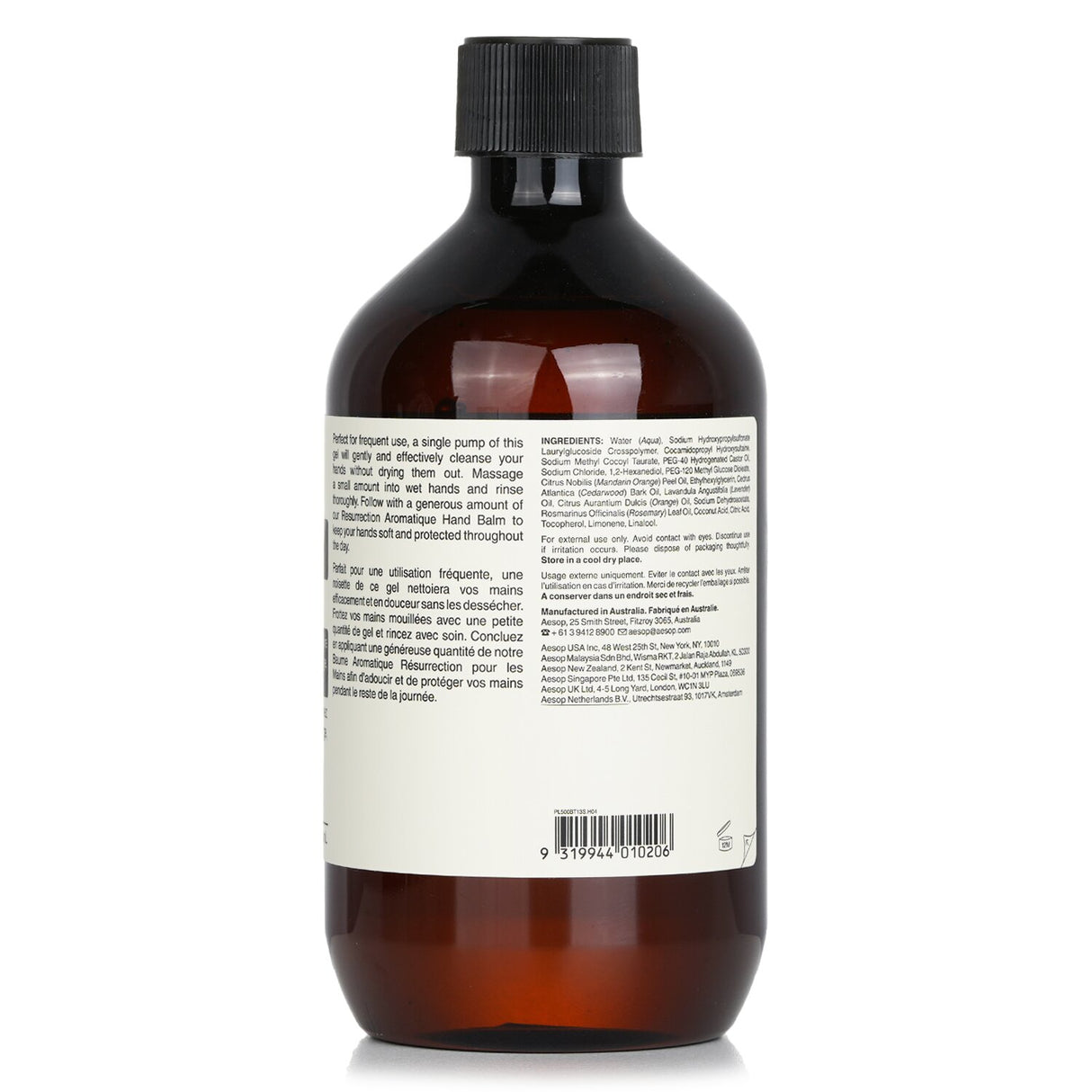 Aesop - Resurrection Aromatique Hand Wash With Screw Cap  - 500ml/16.9oz