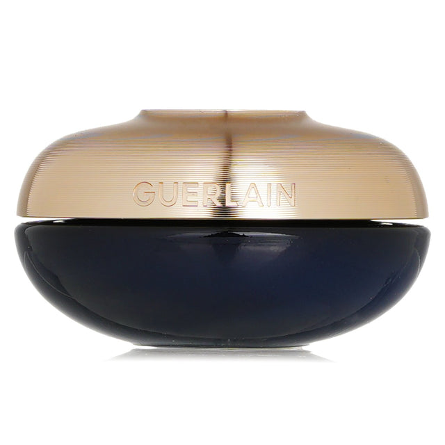 Guerlain Orchidee Imperiale Eye Cream in 20ml with innovative gel-cream blend, deep orchid extract, and included massage tool.